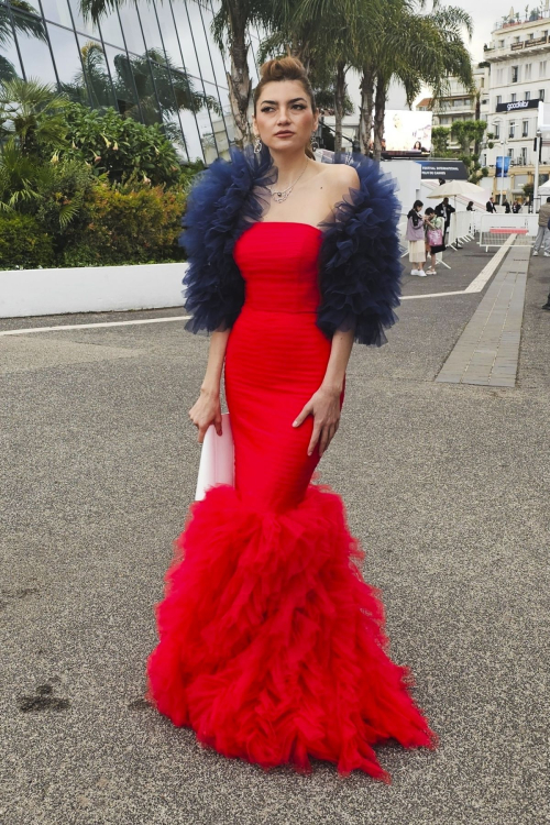 Blanca Blanco Leaves Grand Theater Lumiere in Cannes 3