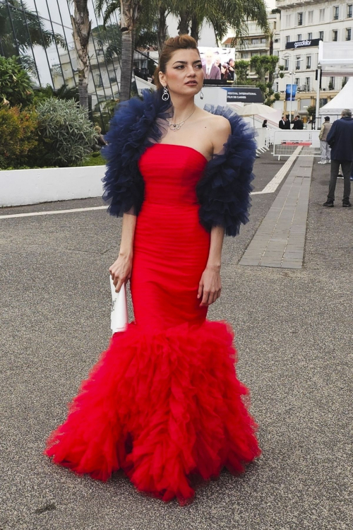 Blanca Blanco Leaves Grand Theater Lumiere in Cannes 4