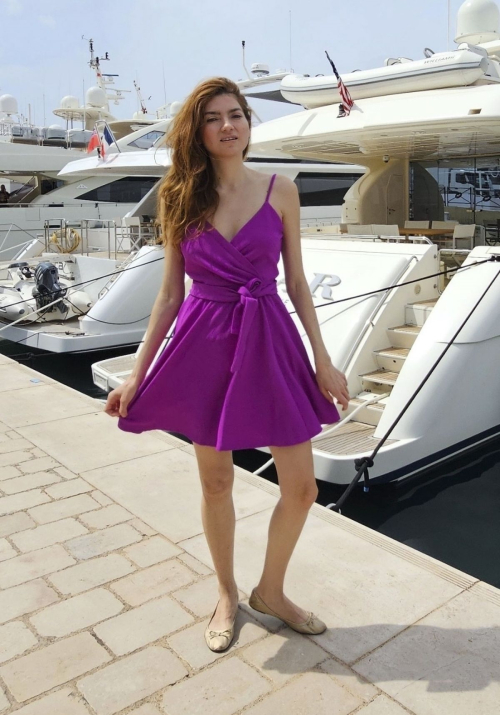 Blanca Blanco Out at Croisette in Cannes