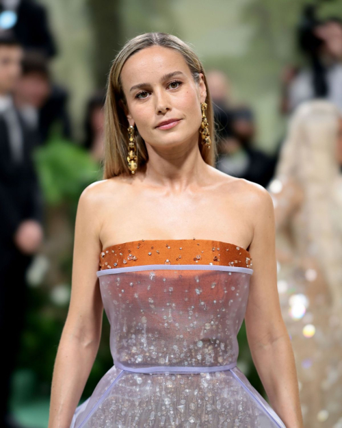 Brie Larson at Met Gala Celebrating Sleeping Beauties in New York 5