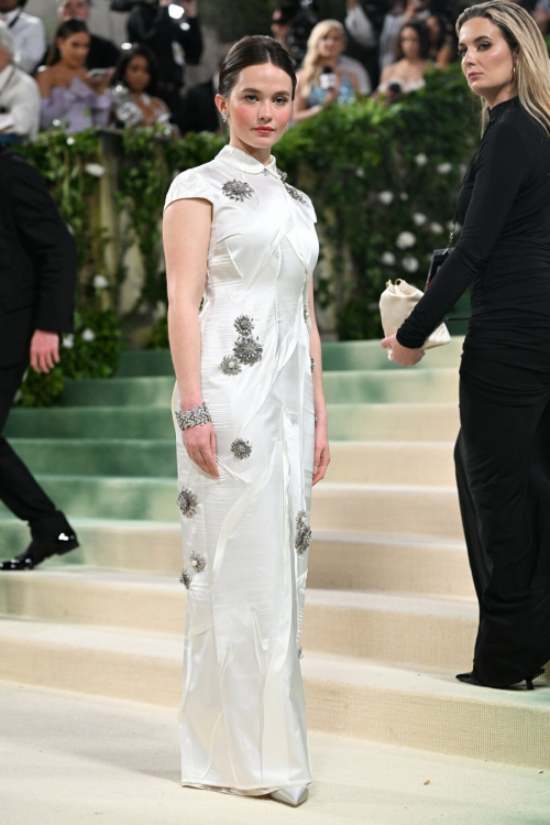 Cailee Spaeny at Met Gala Celebrating Sleeping Beauties in New York