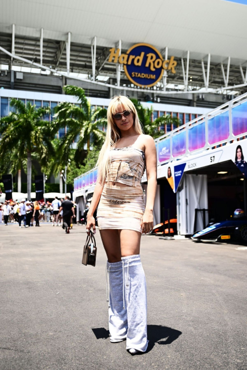 Camila Cabello at F1 Academy Paddock in Miami 1