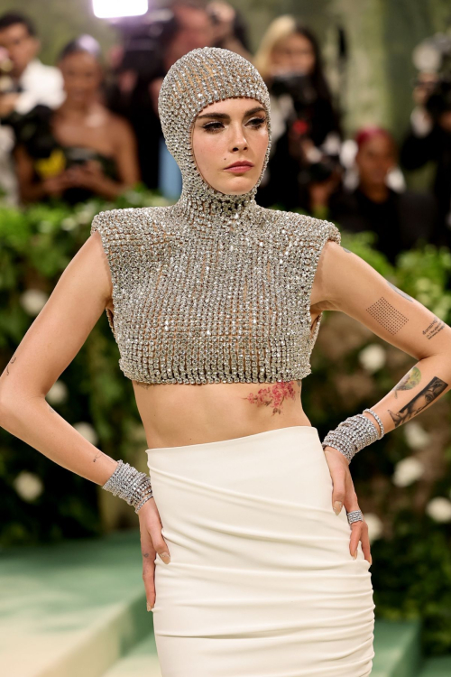 Cara Delevingne at Met Gala Celebrating Sleeping Beauties in New York 6