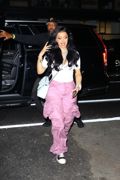 Cardi B Arrives at Slate for Hot Girl Summer Tour Official Afterparty in New York 4