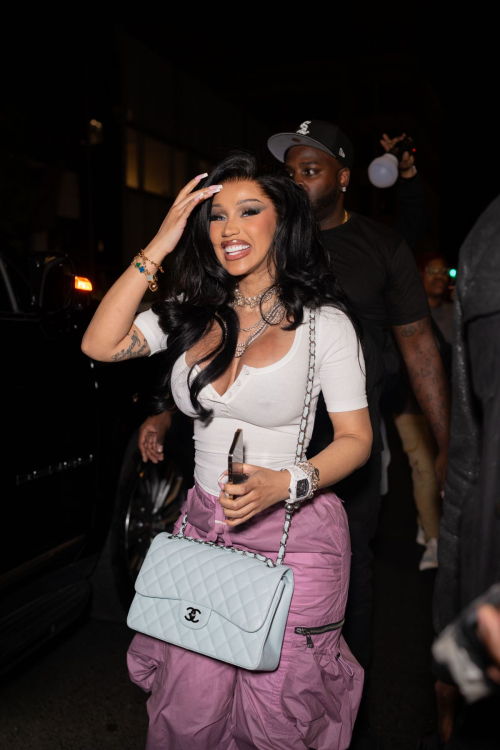 Cardi B Arrives at Slate for Hot Girl Summer Tour Official Afterparty in New York 5