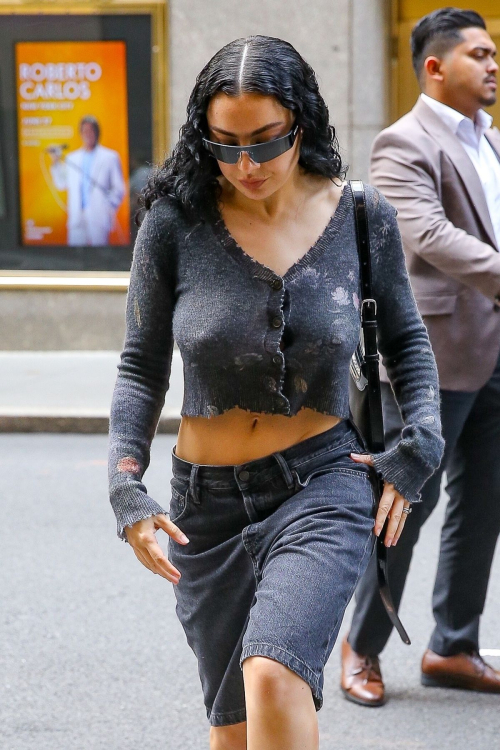 Charli XCX Arrives at NBC Studios in New York 3