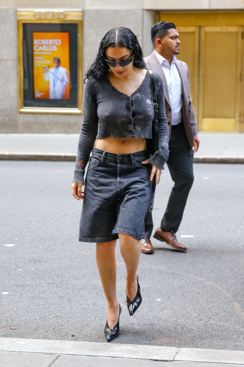 Charli XCX Arrives at NBC Studios in New York 6