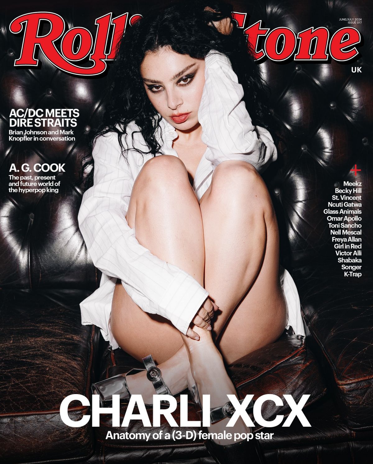 Charli XCX for Rolling Stone UK June/July 2024