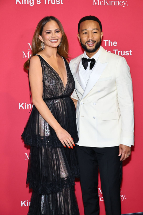 Chrissy Teigen and John Legend at King’s Trust Global Gala in New York 4