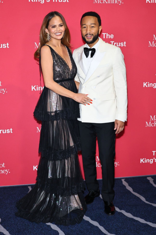 Chrissy Teigen and John Legend at King’s Trust Global Gala in New York 5