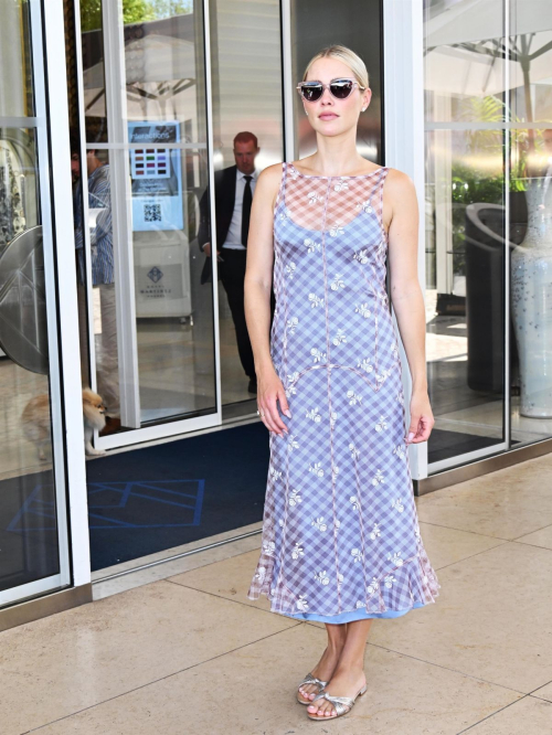 Claire Holt Arrives at Martinez Hotel in Cannes 2