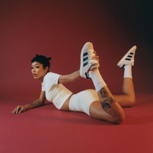 Coi Leray for Adidas Foot Locker Campaign, May 2024 2