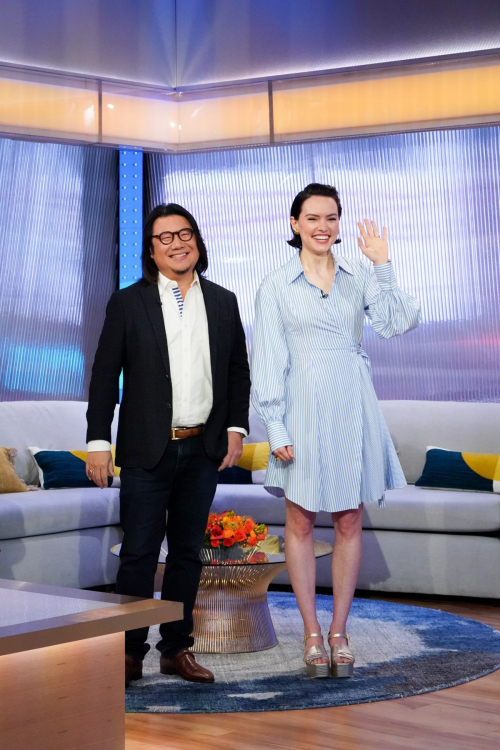 Daisy Ridley at Good Morning America in New York 1