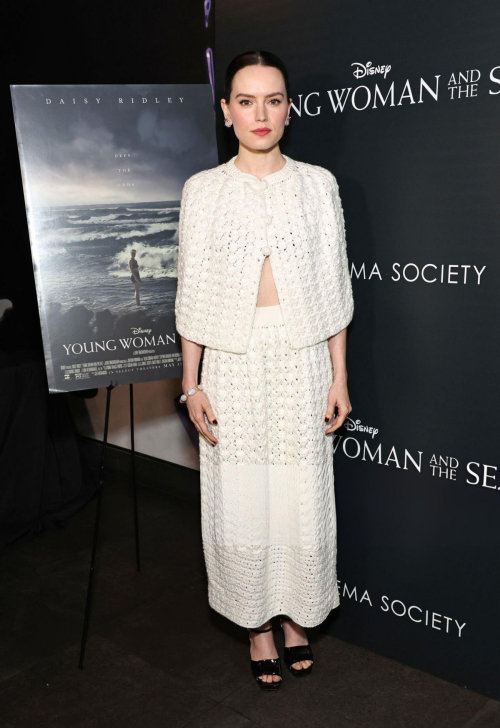 Daisy Ridley at Young Woman and the Sea Special Screening in New York 3