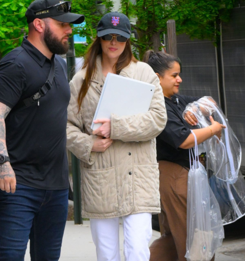 Dakota Johnson Filming Materialists in Tribeca New York 3