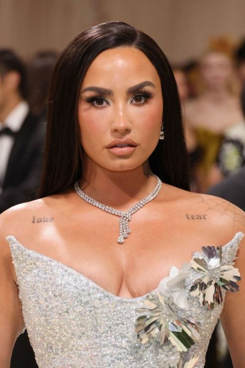 Demi Lovato at Met Gala Celebrating Sleeping Beauties in New York 9