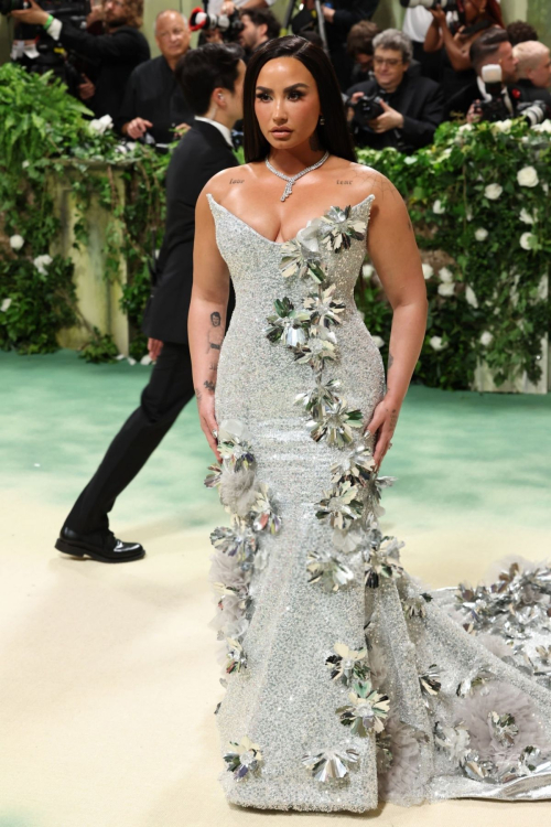 Demi Lovato at Met Gala Celebrating Sleeping Beauties in New York 5