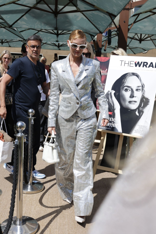 Diane Kruger Arrives at Armani Restaurant on Croisette in Cannes 2