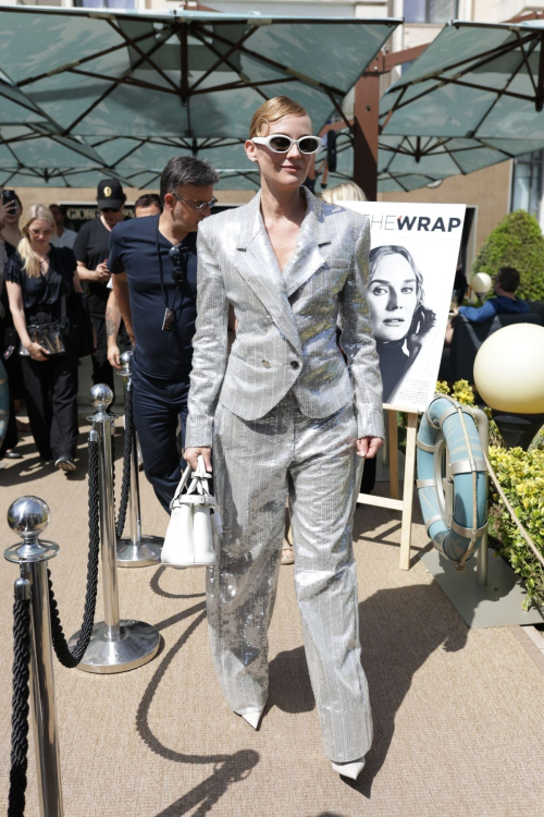 Diane Kruger Arrives at Armani Restaurant on Croisette in Cannes 4