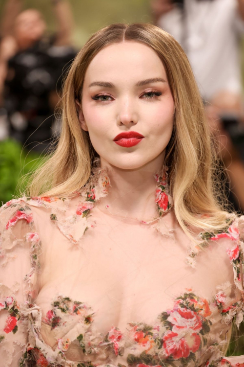 Dove Cameron at Met Gala Celebrating Sleeping Beauties in New York 1