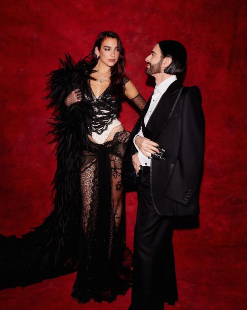 Dua Lipa and Marc Jacobs in Meta Gala 2024 photoshoot 3