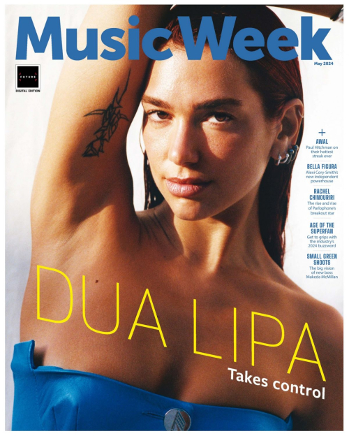 Dua Lipa Music Week Magazine May 2024