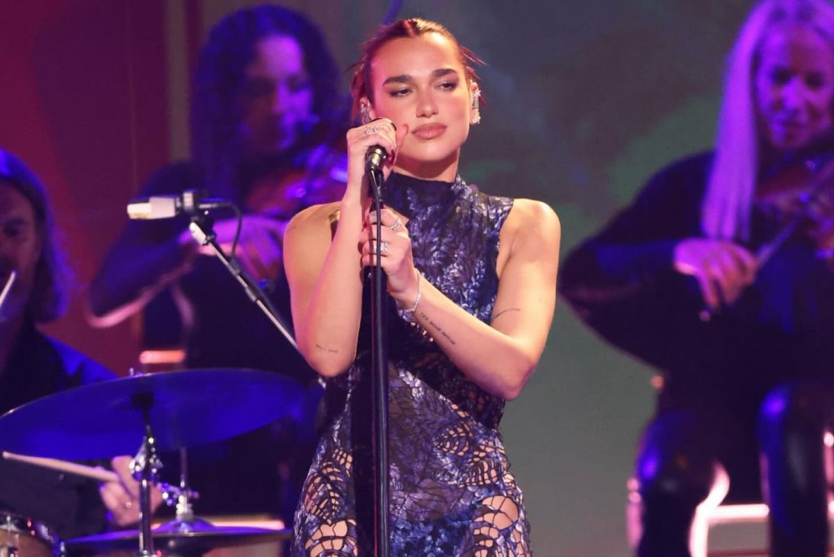 Dua Lipa Performs at Academy of Country Music Awards in Texas