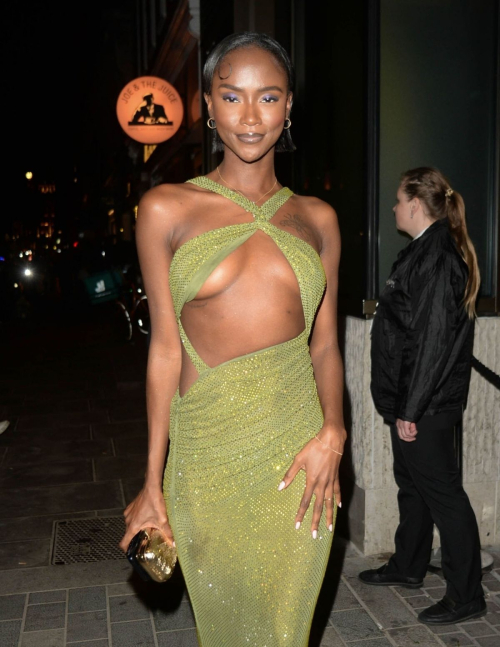 Ebony Riley at Vogue x Netflix BAFTA TV Awards Celebration in London 1