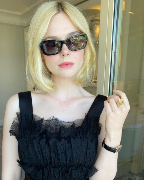 Elle Fanning Cannes 2024 Photoshoot May 2024