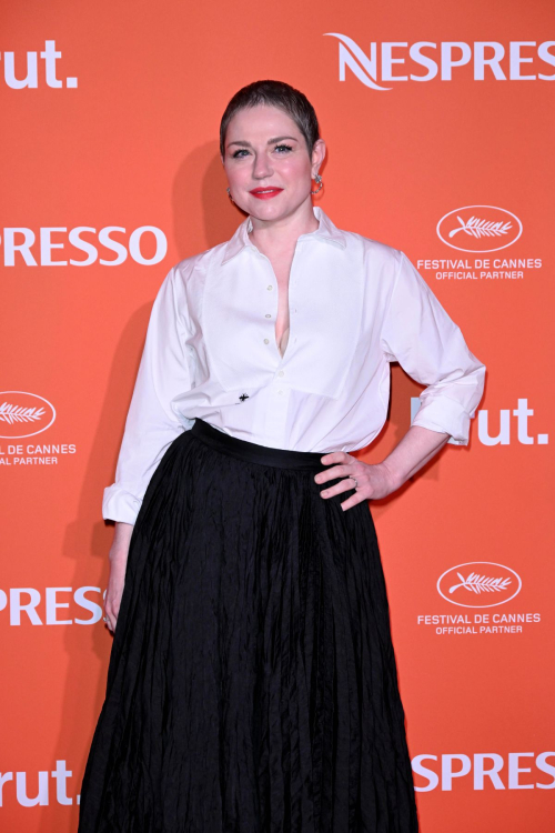 Emilie Dequenne at Nespresso X Brut Party at 77th Cannes Film Festival