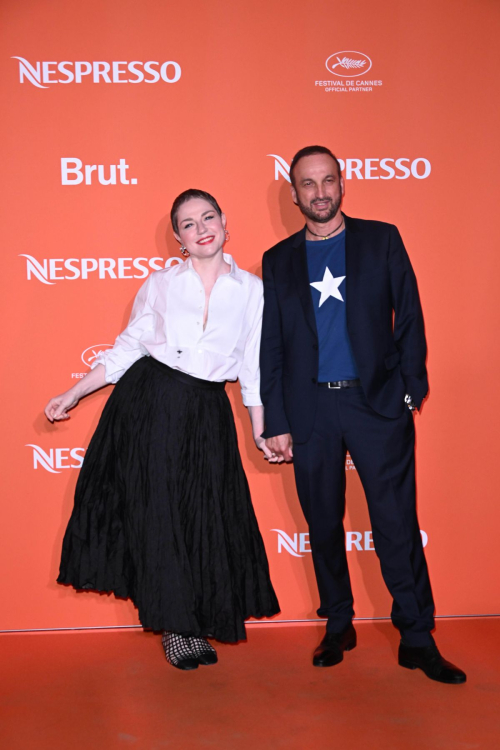 Emilie Dequenne at Nespresso X Brut Party at 77th Cannes Film Festival 1