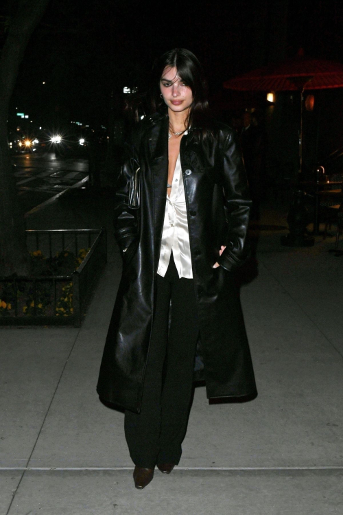 Emily Ratajkowski at Derek Blasberg’s Birthday Bash at En Japanese Brasserie in New York 3