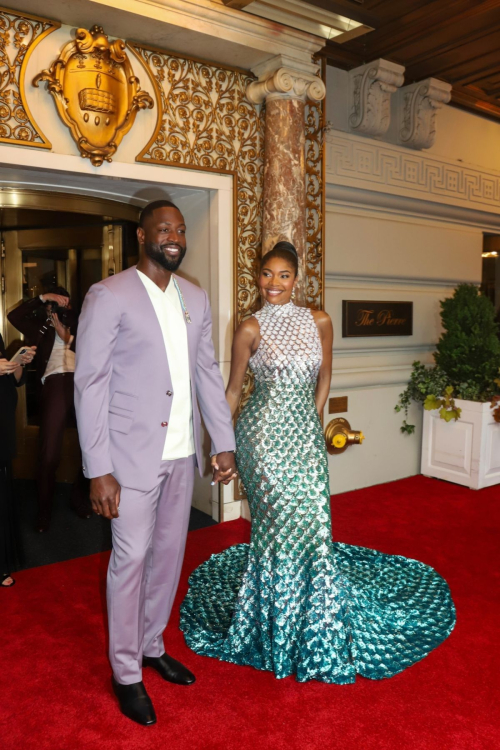 Gabrielle Union and Dwyane Wade Leave Hotel for Met Gala in New York 3