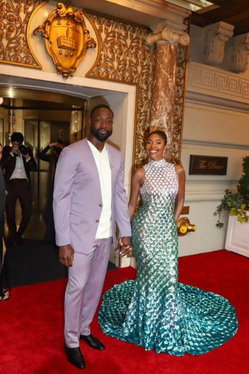 Gabrielle Union and Dwyane Wade Leave Hotel for Met Gala in New York 5