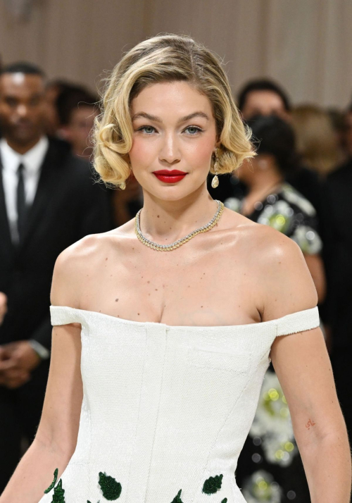 Gigi Hadid at Met Gala Celebrating Sleeping Beauties in New York 1