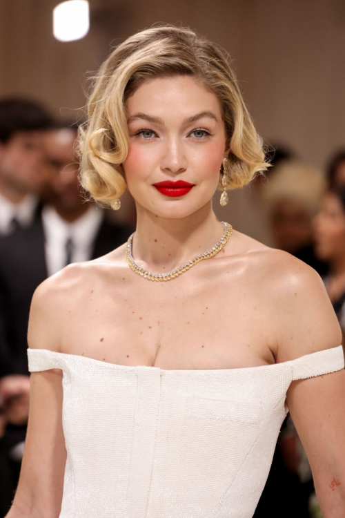 Gigi Hadid at Met Gala Celebrating Sleeping Beauties in New York 2