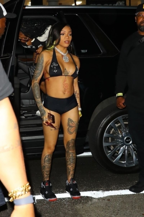 Glorilla Arrives at Slate for Hot Girl Summer Tour Official Afterparty in New York 3