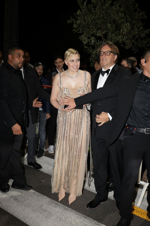 Greta Gerwig Arrives at Furiosa: A Mad Max Saga Afterparty in Cannes 3