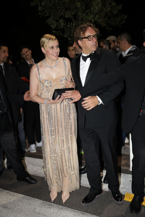 Greta Gerwig Arrives at Furiosa: A Mad Max Saga Afterparty in Cannes 4