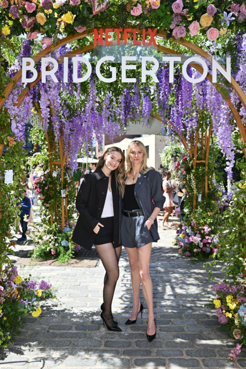 Hannah Dodd at Bridgerton Season 3 Event in New York 4