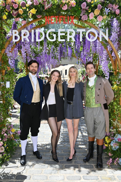 Hannah Dodd at Bridgerton Season 3 Event in New York 5