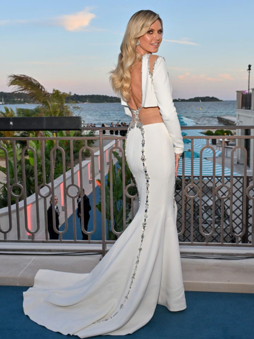 Heidi Klum Knights of Charity Gala at Cannes Film Festival Photoshoot May 2024 2