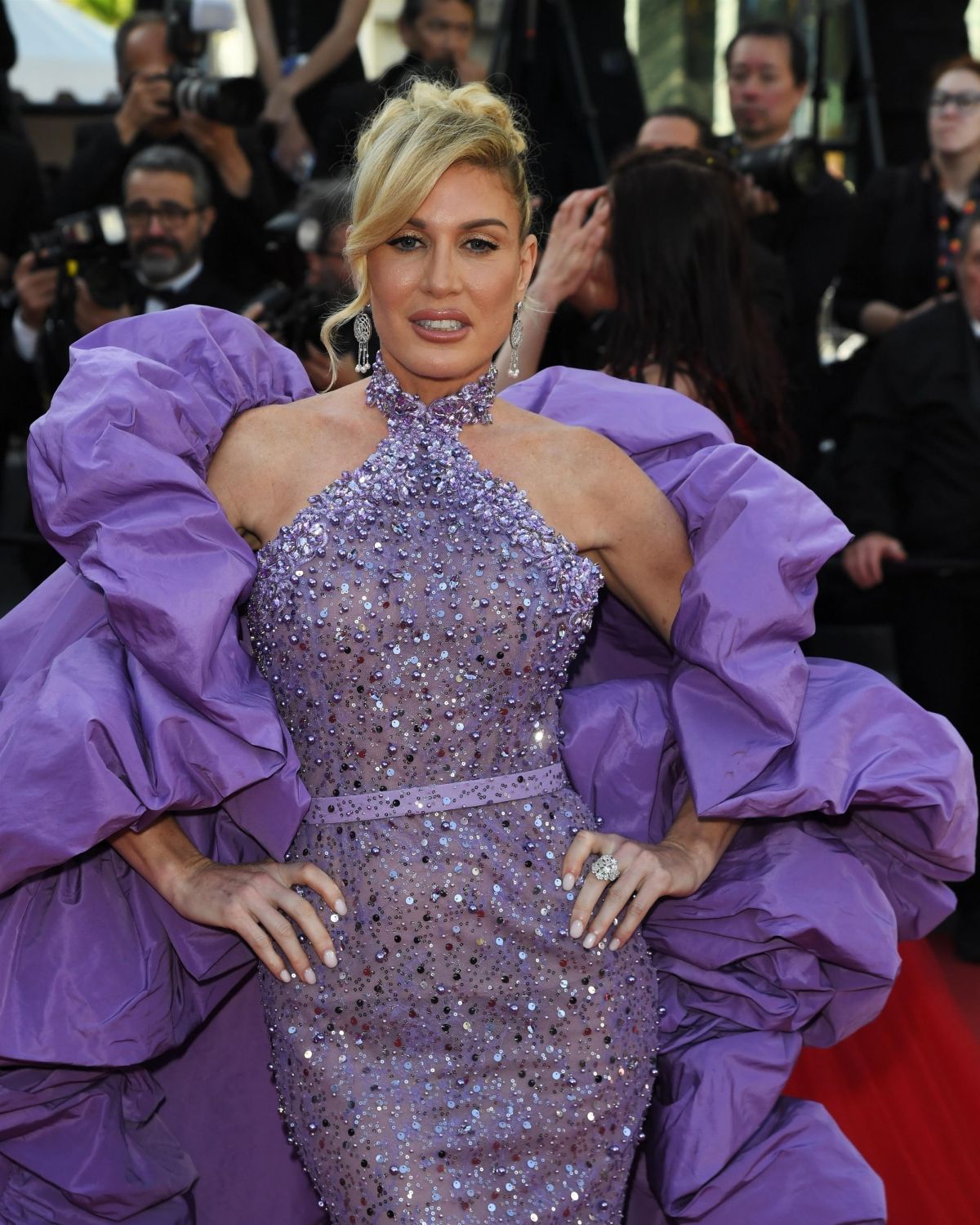 Hofit Golan at The Count of Monte Cristo Premiere at 77th Cannes Film Festival