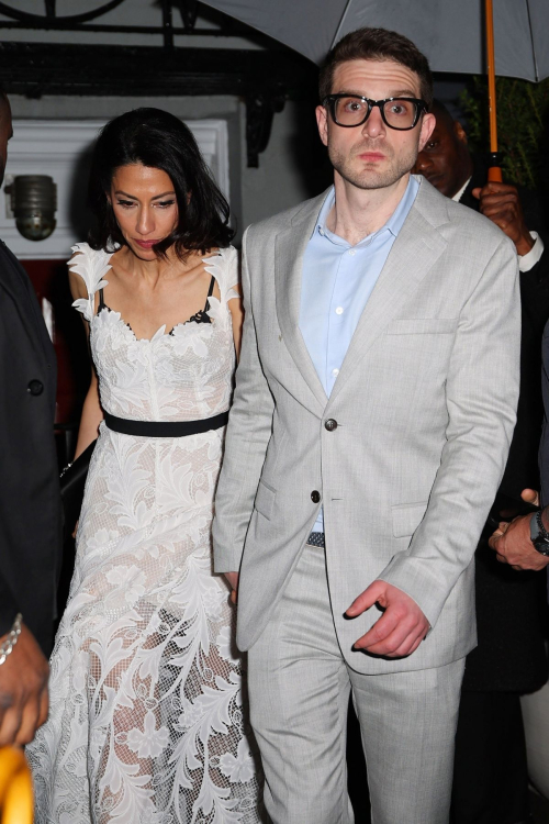 Huma Abedin at Anna Wintour’s Pre-Met Dinner in New York 1