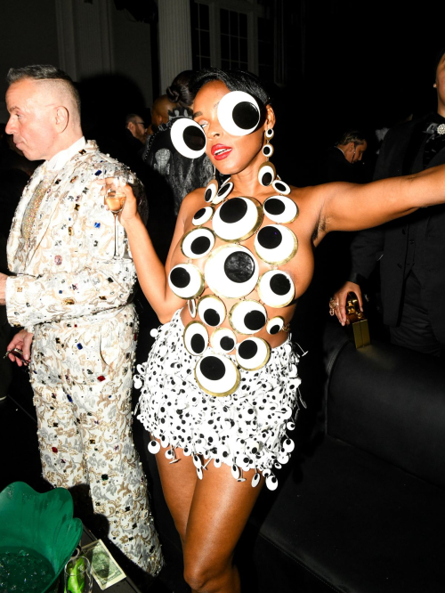 Janelle Monae at Met Gala Afterparty in New York 3