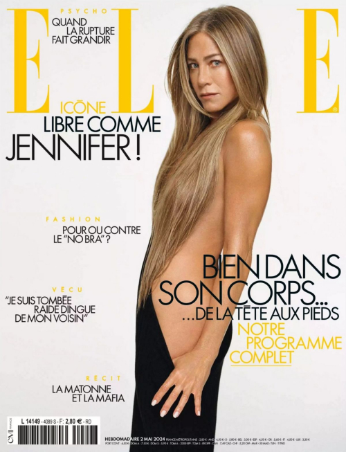 Jennifer Aniston in Elle Magazine France May 2024