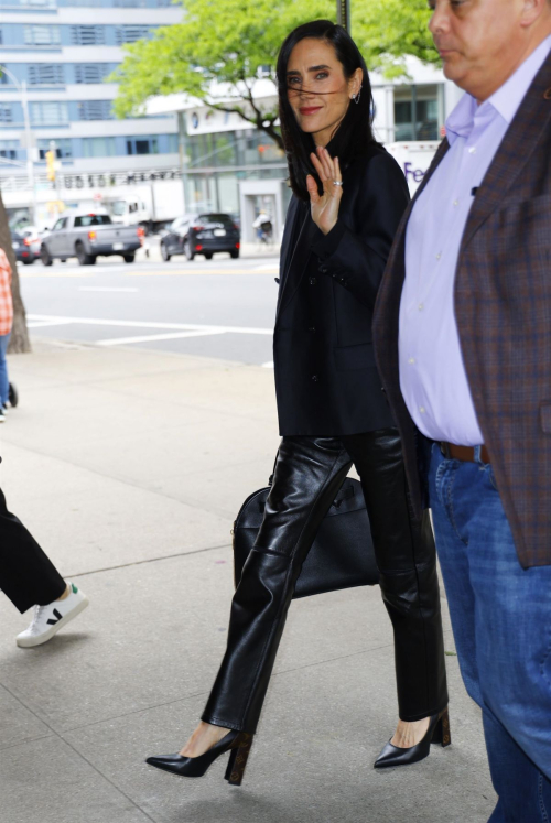 Jennifer Connelly at CBS Studios Promoting Dark Matter in New York 5