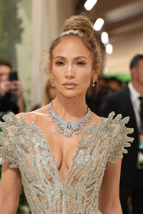 Jennifer Lopez at Met Gala Celebrating Sleeping Beauties in New York 2