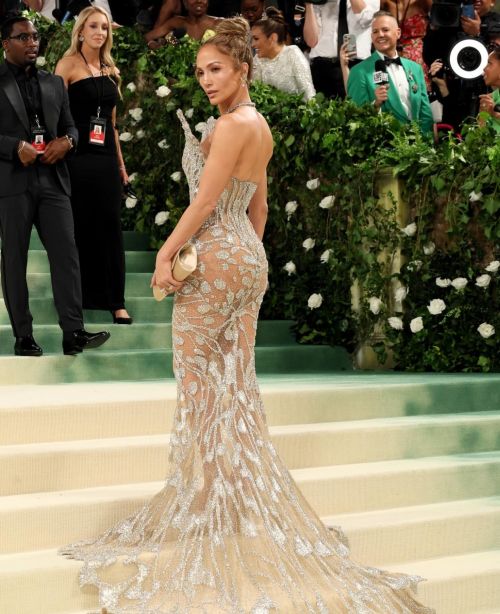 Jennifer Lopez seen in exquisite attire at Met Gala 2024, The Metropolitan Museum of Art, NYC 2