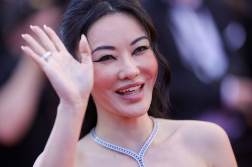 Jessica Wang at Emilia Perez Premiere at 77th Cannes Film Festival 5